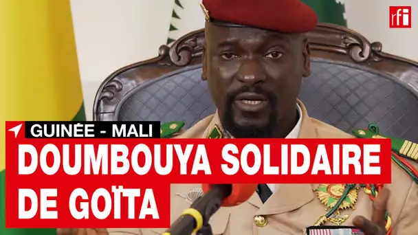 En Guinée, Mamadi Doumbouya apporte un soutien de principe à son homologue malien Assimi Goïta • RFI