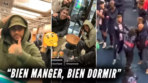 Mc DO, POKER... la réponse de NEYMAR à MBAPPÉ... Le mauvais geste de RAMOS !