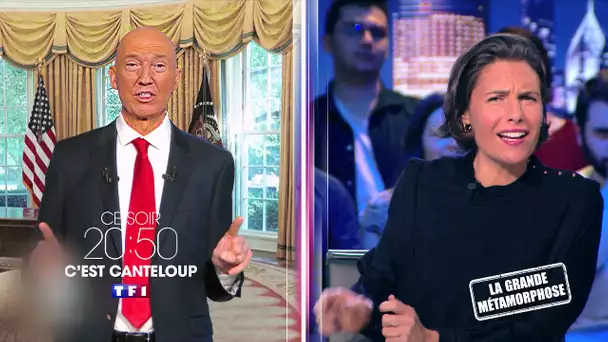 Nicolas Canteloup se métamorphose en Donald Trump sur TF1