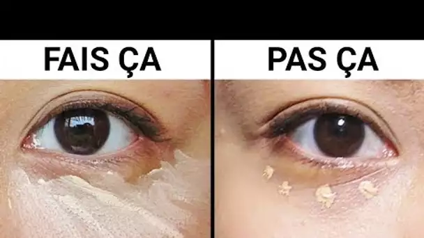 18 CONSEILS DE MAQUILLAGE ÉLÉMENTAIRES POUR UN LOOK À UN MILLION