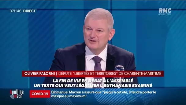 Olivier Falorni, rapporteur de la proposition de loi sur l'euthanasie