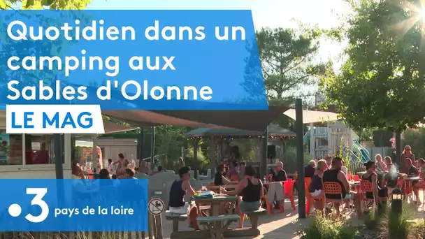 Quotidien dans un camping aux Sables d'Olonne