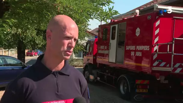 Incendie près du Lac de Vouglans (Jura) : 500 hectares détruits, population évacuée... le 2e jour