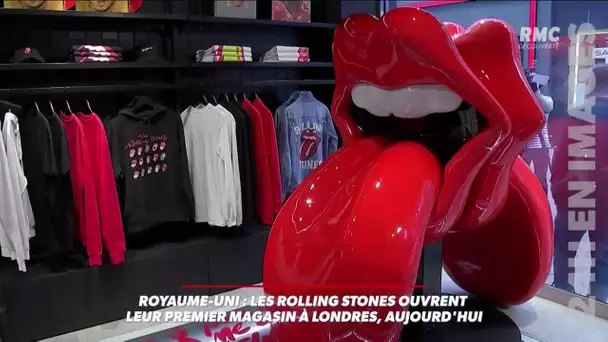Les Rolling Stones ouvrent leur premier magasin à Londres