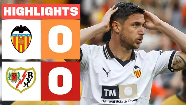 VALENCIA CF 0 - 0 RAYO VALLECANO | RESUMEN LALIGA EA SPORTS