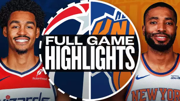 WIZARDS at KNICKS | FULL GAME HIGHLIGHTS | March 22, 2025