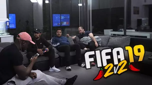JOEL & KOTEI VS KAMETO & LAYZ SUR FIFA, L'ÉQUIPE PERDANTE MANGE UN PIMENT !