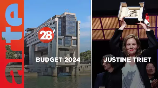 Justine Triet / Budget 2024 : quelle facture pour les Français ? - 28 Minutes - ARTE