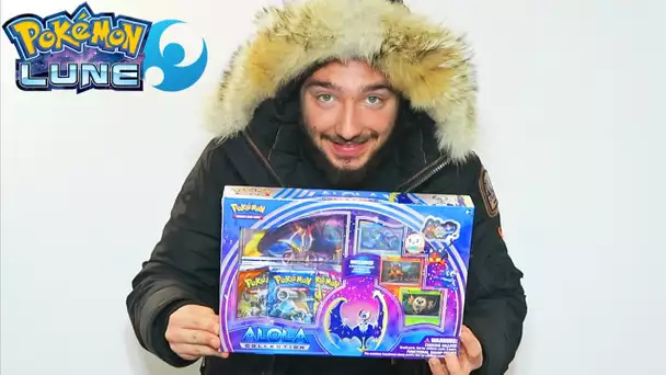 Ouverture d&#039;un Coffret Pokémon LUNALA GX POKEMON LEGENDAIRE ! CAPTURE XXL !