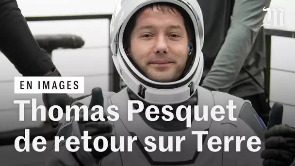 Thomas Pesquet : les images de son retour sur Terre après 199 jours dans l'ISS