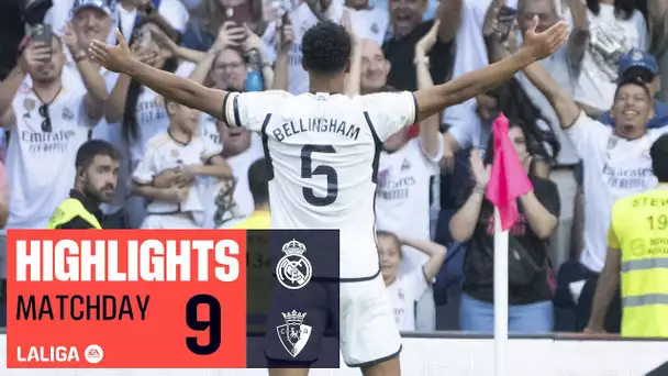 Resumen de Real Madrid vs CA Osasuna (4-0)