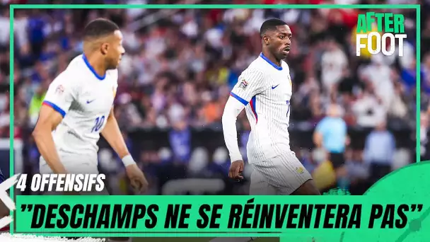 France-Allemagne : "Même avec 4 offensifs, Deschamps ne se réinventera pas " regrette Diaz
