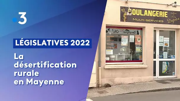 Législatives 2022 : la désertification rurale en Mayenne