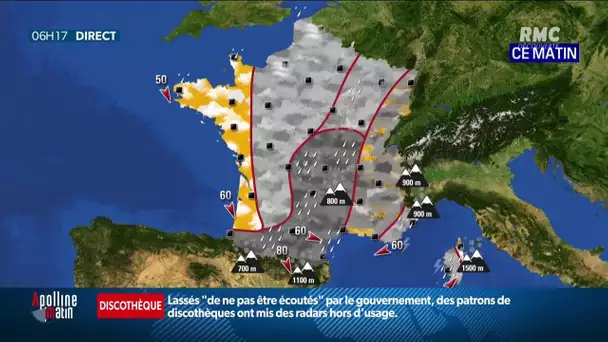 Gris et froid, neige en montagne: la météo du mardi 8 décembre