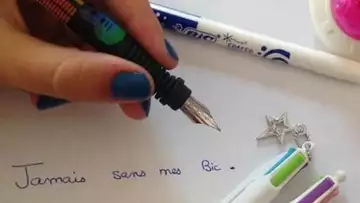 L'encre verte de votre BIC 4 couleurs va disparaître