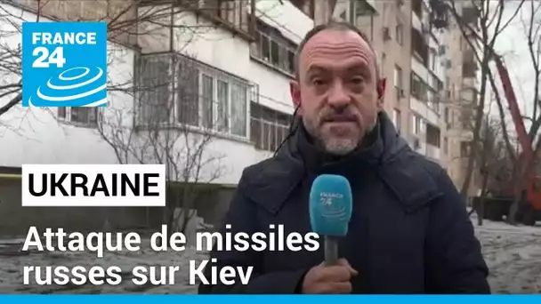 En Ukraine, une attaque de missiles russes sur Kiev fait des dizaines de blessés • FRANCE 24