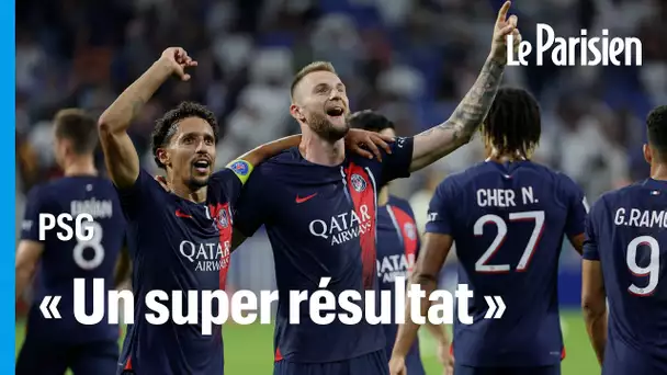 Lyon-PSG (1-4) : «Du plaisir avec cet effectif et cette philosophie de jeu », lance Marquinhos