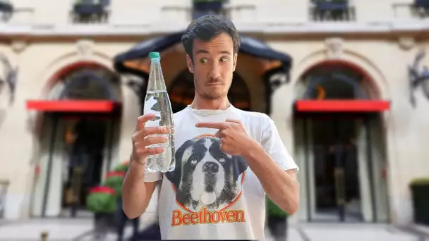 On est allé dans 5 hôtels de luxe… pour faire remplir notre gourde