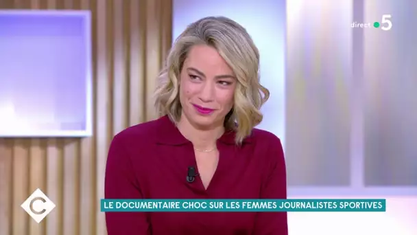 Le documentaire choc sur les femmes journalistes de sport - C à Vous - 22/03/2021