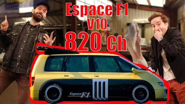 Un V10 de 820ch dans un monospace ? VOICI L'INCROYABLE ESPACE F1 - Vilebrequin