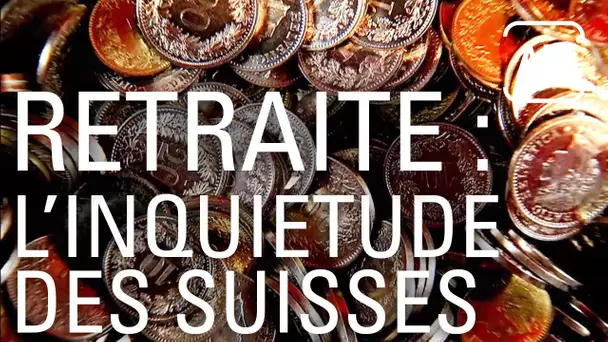 Baisse des rentes du 2ème pilier : les Suisses inquiets pour leur retraite. ABE-RTS