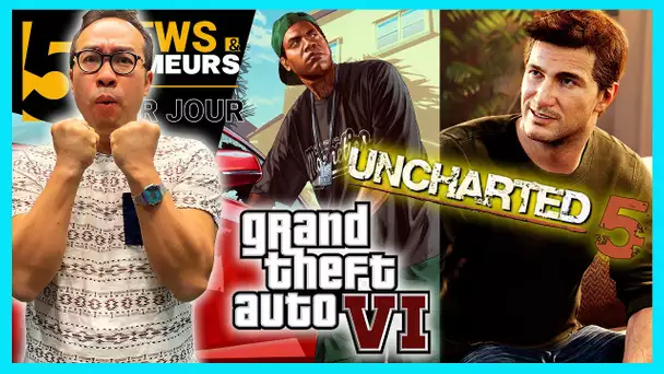 UNCHARTED 5 DE RETOUR SUR PS5 ? / GTA 6 : DES PNJ ET UNE I.A. RÉVOLUTIONNAIRES ?