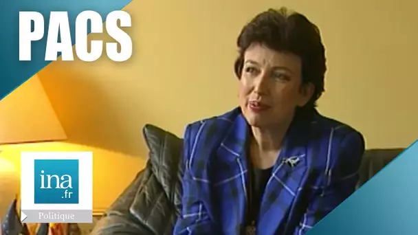 1998 : Roselyne Bachelot soutient le PACS | Archive  INA