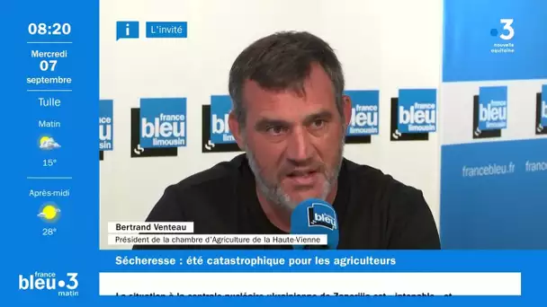 Bertrand Venteau traite les écologistes de "terroristes" sur France Bleu et F3 Limousin