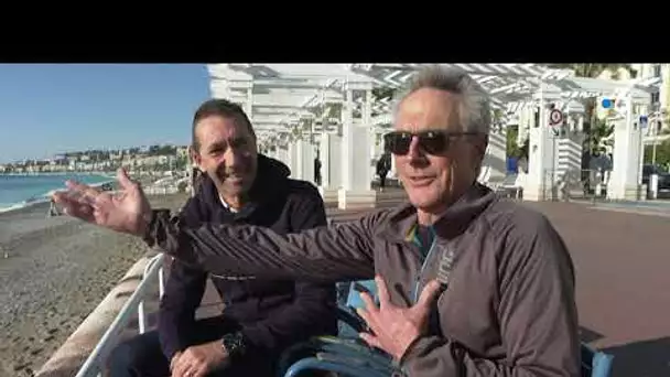 Triathlon : Mark Allen et Yves Cordier se retrouvent à Nice, sur la promenade des Anglais