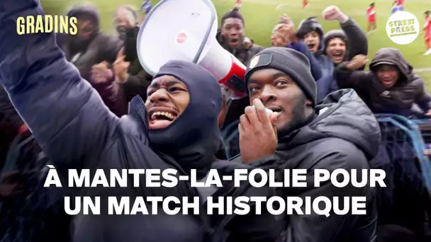 Immersion avec les supporters du FC Mantois en Gambardella 🥵 | GRADINS