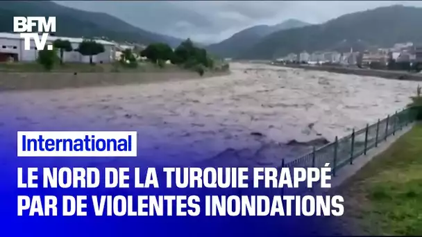 Le nord de la Turquie frappé par de violentes inondations