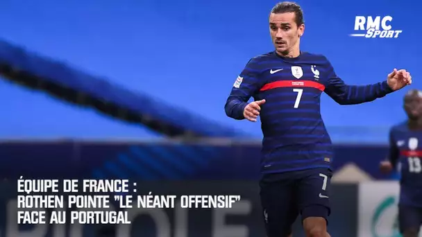 Équipe de France : Rothen pointe "le néant offensif face au Portugal