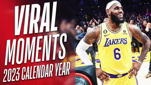 The NBA's MOST VIRAL Moments of the 2023 Calendar Year