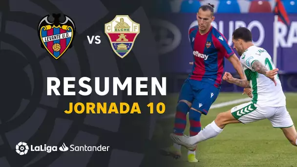 Resumen de Levante UD vs Elche CF (1-1)