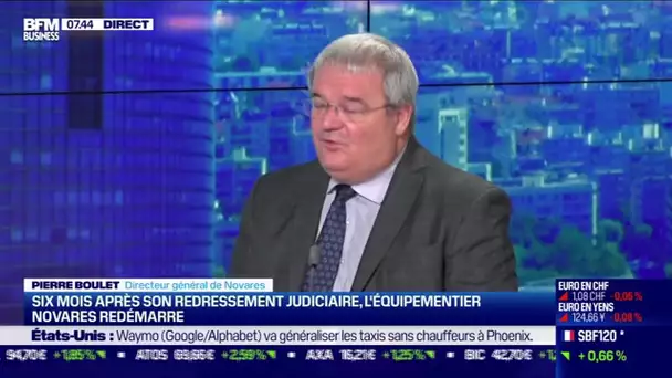 Pierre Boulet (Novares) : Six mois après son redressement judiciaire, Novares redémarre