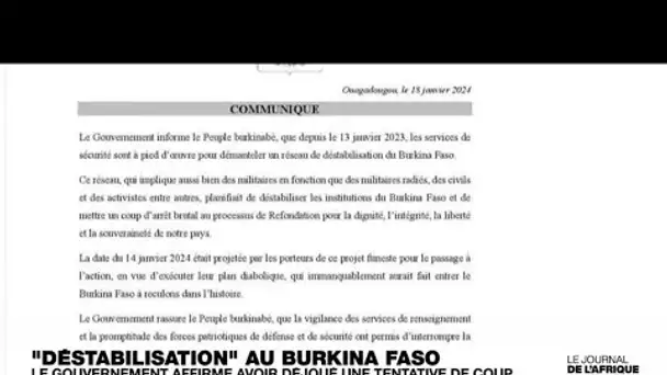 2024-01-19 LE JOURNAL DE L'AFRIQUE • FRANCE 24