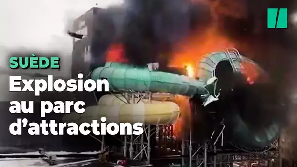 En Suède, un incendie ravage le plus grand parc d’attractions du pays