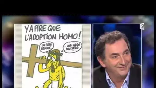 François Baroin et les dessins du 10 novembre 2012 On n'est pas couché #ONPC