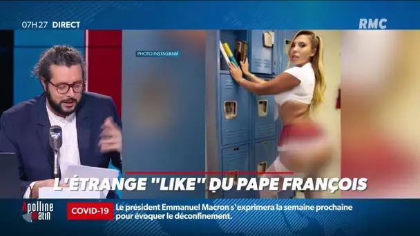 Quand le pape François like une photo sexy d'un mannequin brésilien