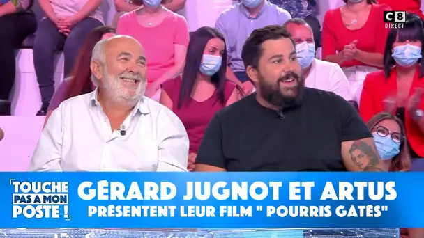 Gérard Jugnot et Artus présentent leur nouveau film " Pourris gâtés"