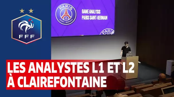 Les analystes vidéo de L1 et L2 à Clairefontaine I FFF 2021