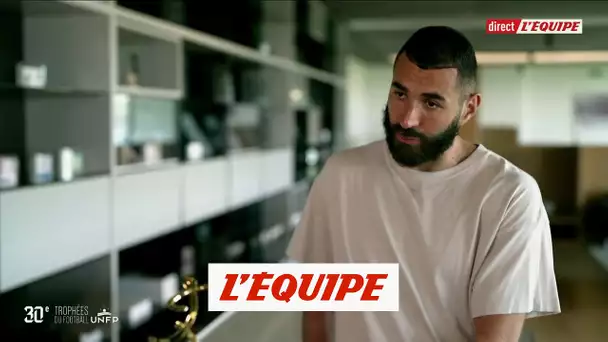 Karim Benzema élu meilleur joueur français de l'étranger - Foot - Trophées UNFP