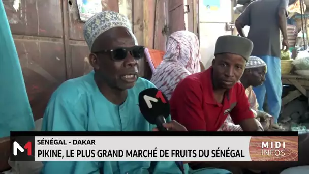 Pikine, le plus grand marché des fruits du Sénégal