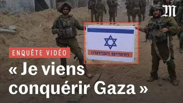 Israël-Hamas : des soldats israéliens prônent la colonisation de Gaza