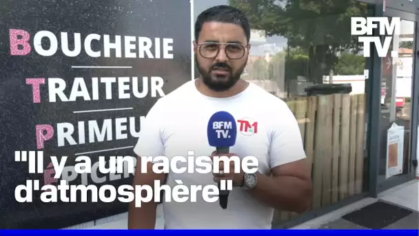 Racisme: le gérant d'une boucherie halal victime d'actes racistes témoigne
