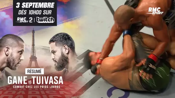 Résumé UFC Paris : Marseillaise, KO, intensité... Gane détruit Tuivasa dans un Bercy en fusion