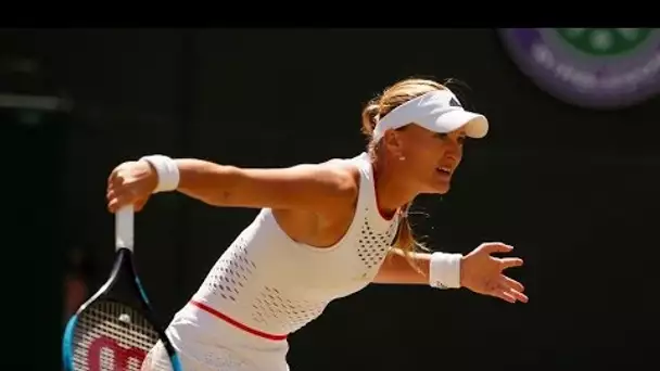 Wimbledon : Mladenovic s'écroule contre Kvitova