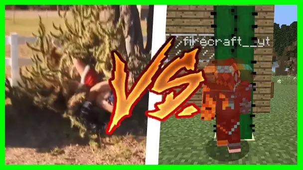 MINECRAFT VS LA VRAIE VIE 8