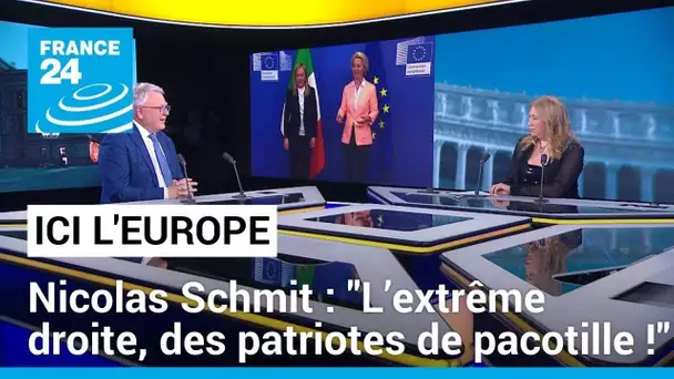 Nicolas Schmit : "L’extrême droite, des patriotes de pacotille !" • FRANCE 24