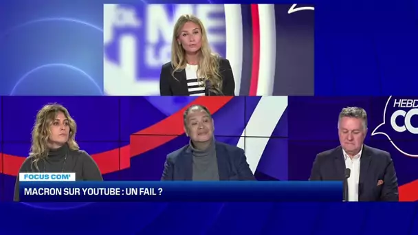 HebdoCom- extrait: Macron sur Youtube, un fail ? Rebecca Blanc-Lelouch-03/12